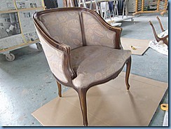 カリモク家具の猫足椅子